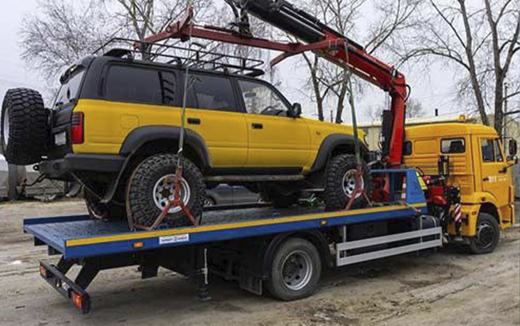 Эвакуация внедорожников